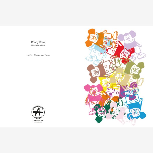RONNY BANK Kunstkort-eske