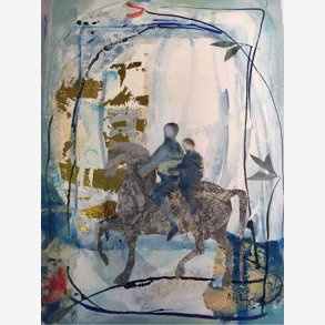 THE RETURN kunstkort Maud Bugge