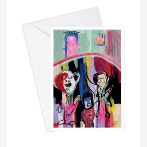 In Public II kunstkort Ari Behn