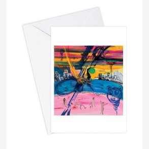 The Crossing kunstkort Ari Behn