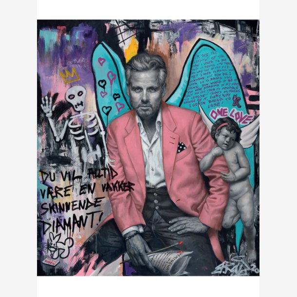 Bjrge Rdfjell Kunstkort-eske