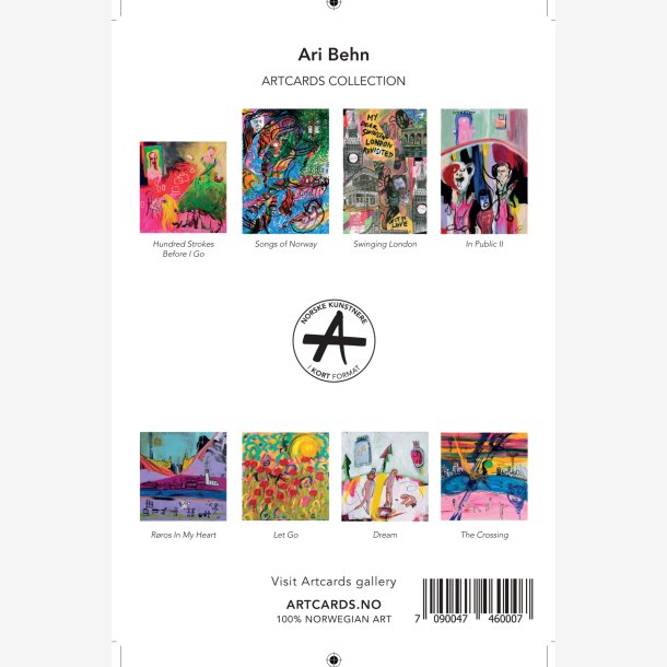 ARI BEHN - Kunstkort kolleksjon