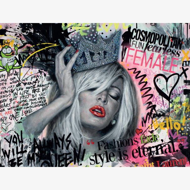 Bjrge Rdfjell Kunstkort-eske