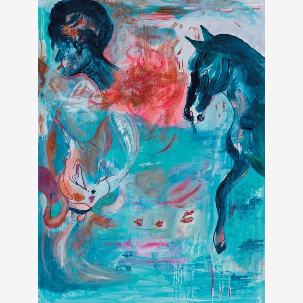 Silja Krog kunstkort IN MY DREAMS 