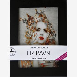 LIZ RAVN Kunstkort-eske