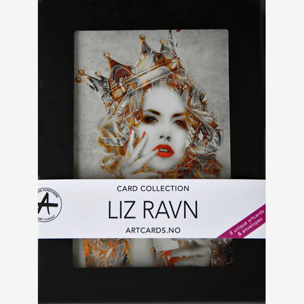 LIZ RAVN Kunstkort-eske