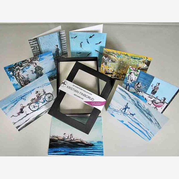 KRISTIAN FINBORUD Kunstkort-eske