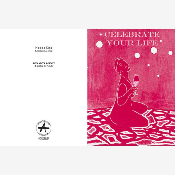HEDDA KISE Kunstkort-esk