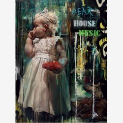 Bjrge Rdfjell Kunstkort-eske