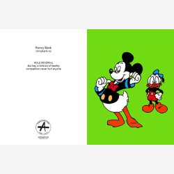 RONNY BANK Kunstkort-eske