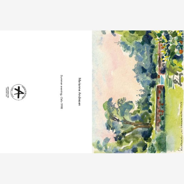 Marianne Andresen kunstkort eske