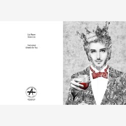 LIZ RAVN The King, kunstkort