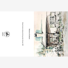  Moose hunters resting at the log cabin