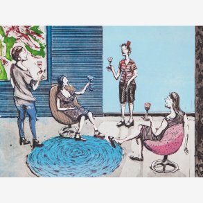  Venninnetreff, kunstkort + 