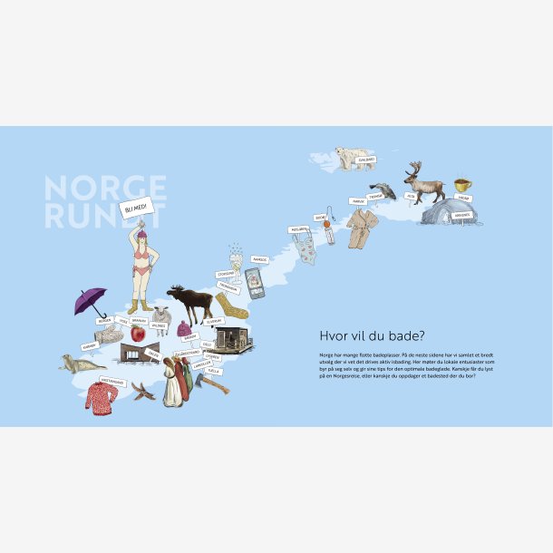 Isbading Norge rundt boken