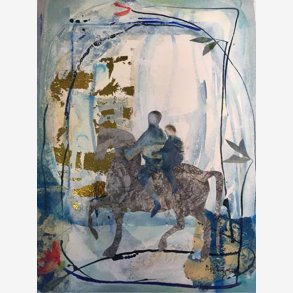 Maud Bugge kunstkort THE RETURN